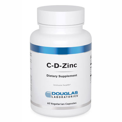 Picture of C-D-Zinc 60 caps by Douglas Laboratories