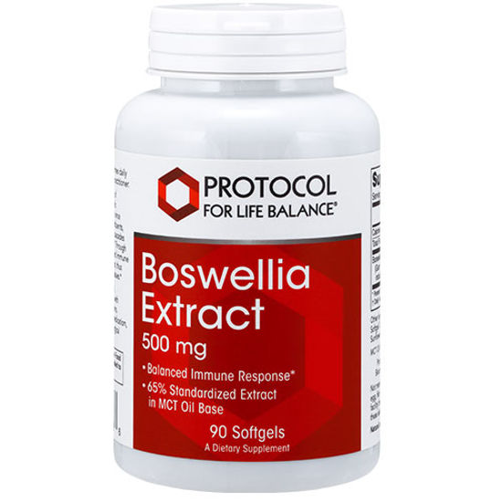 Picture of Boswellia Extract (500mg) 90 softgels by Protocol           