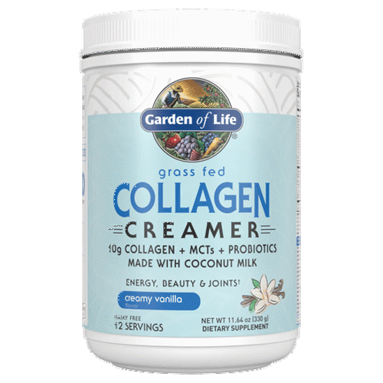 Picture of Grass Fed Collagen Creamer (Vanilla) 330g by Garden of Life 