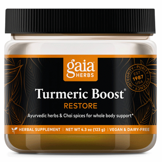 Picture of Turmeric Boost: Restore 4.3 oz by Gaia                      