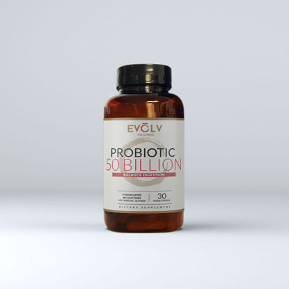 Picture of Probiotic 50 Billion 30 caps by Evolv                       