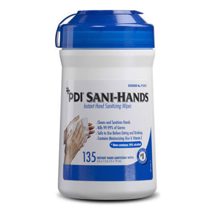 Picture of Sani Hands ALC Antimicrobial Hand Wipes                     