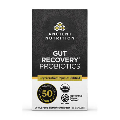 Picture of Gut Recovery Probiotics 50B 60's by Ancient Nutrition       